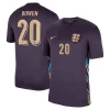 Camisola Futebol Inglaterra Bowen #20 UEFA Euro 2024 Alternativa Homem Equipamento