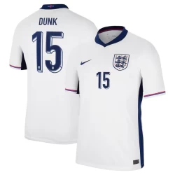 Camisola Futebol Inglaterra Dunk #15 UEFA Euro 2024 Principal Homem Equipamento