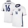 Camisola Futebol Inglaterra Gallagher #16 UEFA Euro 2024 Principal Homem Equipamento