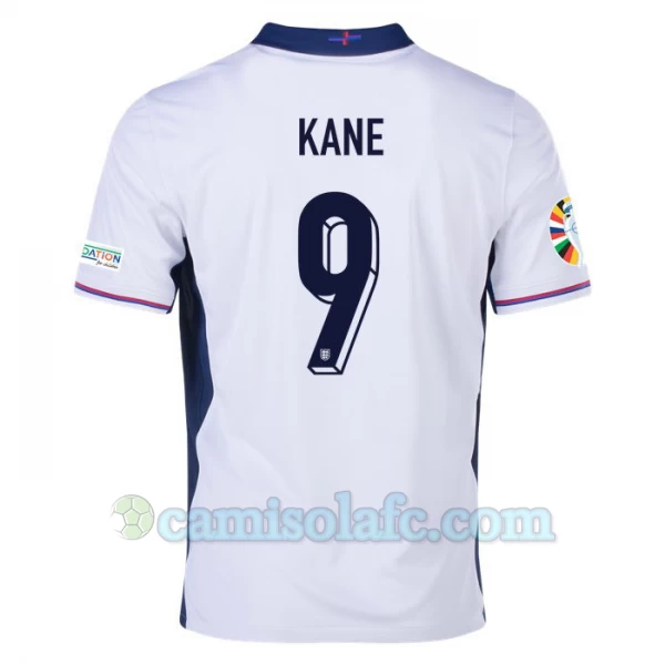Camisola Futebol Inglaterra Harry Kane #9 UEFA Euro 2024 Principal Homem Equipamento