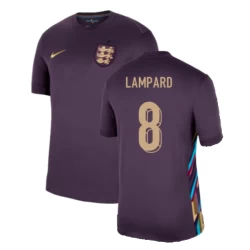 Camisola Futebol Inglaterra Lampard #8 UEFA Euro 2024 Alternativa Homem Equipamento