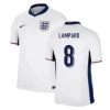 Camisola Futebol Inglaterra Lampard #8 UEFA Euro 2024 Principal Homem Equipamento