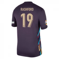 Camisola Futebol Inglaterra Marcus Rashford #19 UEFA Euro 2024 Alternativa Homem Equipamento