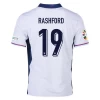 Camisola Futebol Inglaterra Marcus Rashford #19 UEFA Euro 2024 Principal Homem Equipamento