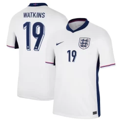 Camisola Futebol Inglaterra Watkins #19 UEFA Euro 2024 Principal Homem Equipamento