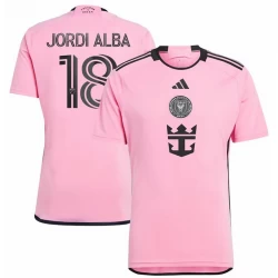 Camisola Futebol Inter Miami CF Jordi Alba #18 2024-25 Principal Equipamento Homem