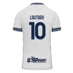 Camisola Futebol Inter Milan 2024-25 Lautaro Martínez #10 Alternativa Equipamento Homem