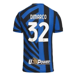 Camisola Futebol Inter Milan Dimarco #32 2024-25 Principal Equipamento Homem