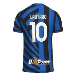 Camisola Futebol Inter Milan Lautaro Martínez #10 2024-25 Principal Equipamento Homem