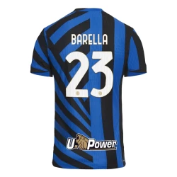 Camisola Futebol Inter Milan Nicolò Barella #23 2024-25 Principal Equipamento Homem