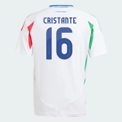 Camisola Futebol Itália Cristante #16 UEFA Euro 2024 Alternativa Homem Equipamento