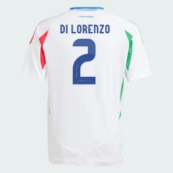 Camisola Futebol Itália Di Lorenzo #2 UEFA Euro 2024 Alternativa Homem Equipamento