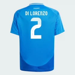 Camisola Futebol Itália Di Lorenzo #2 UEFA Euro 2024 Principal Homem Equipamento