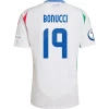 Camisola Futebol Itália Leonardo Bonucci #19 UEFA Euro 2024 Alternativa Homem Equipamento