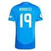 Camisola Futebol Itália Leonardo Bonucci #19 UEFA Euro 2024 Principal Homem Equipamento