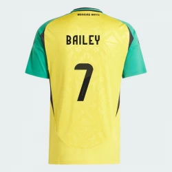 Camisola Futebol Jamaica Bailey #7 Copa America 2024 Principal Homem Equipamento