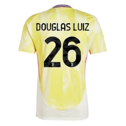 Camisola Futebol Juventus FC 2024-25 Douglas Luiz #26 Alternativa Equipamento Homem