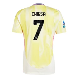 Camisola Futebol Juventus FC 2024-25 Federico Chiesa #7 Alternativa Equipamento Homem