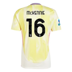 Camisola Futebol Juventus FC 2024-25 Mckennie #16 Alternativa Equipamento Homem