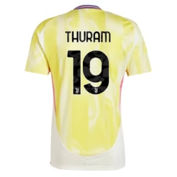 Camisola Futebol Juventus FC 2024-25 Thuram #19 Alternativa Equipamento Homem