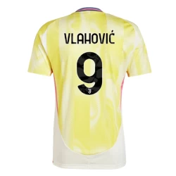 Camisola Futebol Juventus FC 2024-25 Vlahovic #9 Alternativa Equipamento Homem