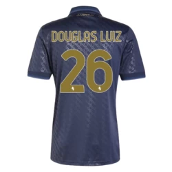 Camisola Futebol Juventus FC Douglas Luiz #26 2024-25 Terceiro Equipamento Homem