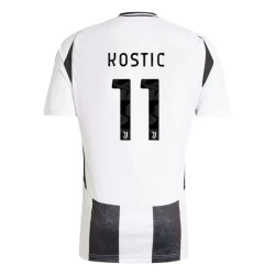 Camisola Futebol Juventus FC Kostic #11 2024-25 Principal Equipamento Homem