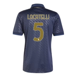 Camisola Futebol Juventus FC Locatelli #5 2024-25 Terceiro Equipamento Homem