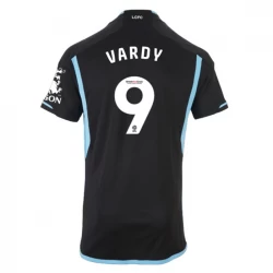 Camisola Futebol Leicester City 2023-24 Jamie Vardy #9 Alternativa Equipamento Homem