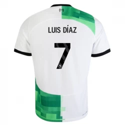 Camisola Futebol Liverpool FC 2023-24 Luis Diaz #7 Alternativa Equipamento Homem