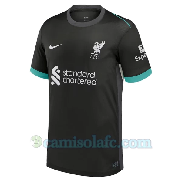 Camisola Futebol Liverpool FC 2024-25 Alternativa Equipamento Homem