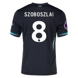 Camisola Futebol Liverpool FC 2024-25 Dominik Szoboszlai #8 Alternativa Equipamento Homem