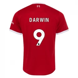 Camisola Futebol Liverpool FC Darwin #9 2023-24 Principal Equipamento Homem