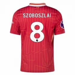Camisola Futebol Liverpool FC Dominik Szoboszlai #8 2024-25 Principal Equipamento Homem