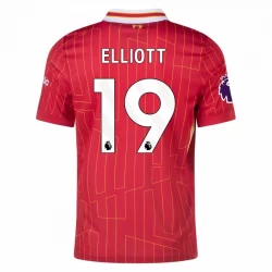 Camisola Futebol Liverpool FC Elliott #19 2024-25 Principal Equipamento Homem