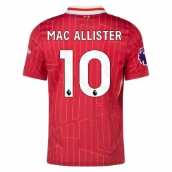 Camisola Futebol Liverpool FC Mac Allister #10 2024-25 Principal Equipamento Homem