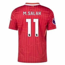 Camisola Futebol Liverpool FC Mohamed Salah #11 2024-25 Principal Equipamento Homem