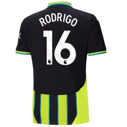 Camisola Futebol Manchester City 2024-25 Rodrigo #16 Alternativa Equipamento Homem