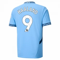 Camisola Futebol Manchester City Erling Haaland #9 2024-25 Principal Equipamento Homem
