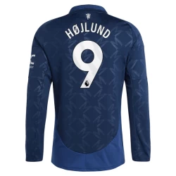 Camisola Futebol Manchester United 2024-25 Hojlund #9 Alternativa Equipamento Homem Manga Comprida