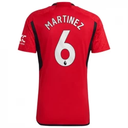 Camisola Futebol Manchester United Emiliano Martínez #6 2023-24 Principal Equipamento Homem
