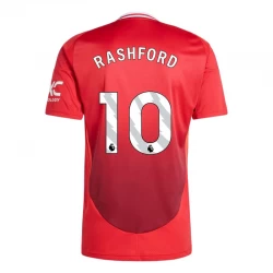 Camisola Futebol Manchester United Marcus Rashford #10 2024-25 Principal Equipamento Homem