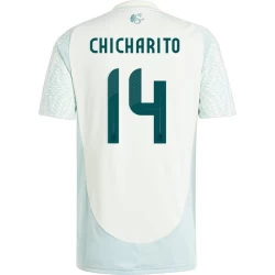 Camisola Futebol México Chicharito #14 Copa America 2024 Alternativa Homem Equipamento