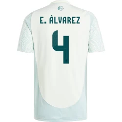 Camisola Futebol México E. Alvarez #4 Copa America 2024 Alternativa Homem Equipamento