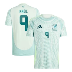 Camisola Futebol México Raul #9 Copa America 2024 Alternativa Homem Equipamento