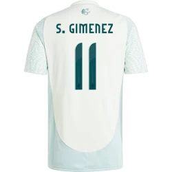 Camisola Futebol México S. Gimenez #11 Copa America 2024 Alternativa Homem Equipamento