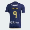 Camisola Futebol Millonarios FC Falcao #9 2024-25 Principal Equipamento Homem