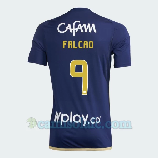 Camisola Futebol Millonarios FC Falcao #9 2024-25 Principal Equipamento Homem