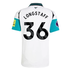 Camisola Futebol Newcastle United 2024-25 Longstaff #36 Alternativa Equipamento Homem