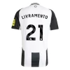 Camisola Futebol Newcastle United Livramento #21 2024-25 Principal Equipamento Homem